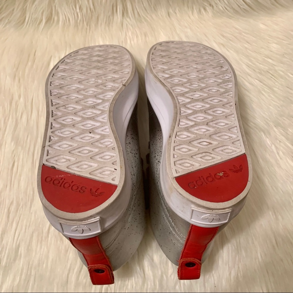 ❗️SOLD❗️adidas Limited Edition Leather High Tops - Picture 5 of 8
